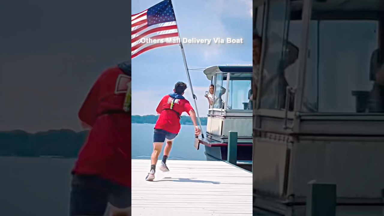 Others Mail Delivery Via Boat vs This One 