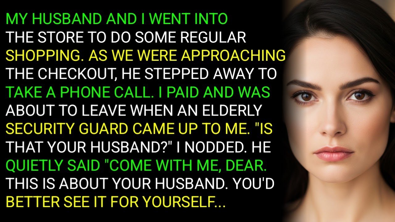 MY HUSBAND AND I WENT INTO THE STORE TO DO SOME REGULAR SHOPPING. AS WE WERE APPROACHING THE CHE...