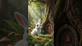 This Rabbit Found a Magical Secret Door! 🐰🚪✨ #Shorts