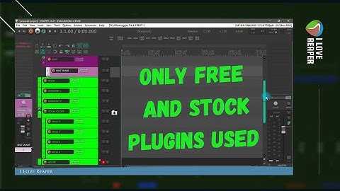 FREE Ultimate Reaper Rap Mixing Template