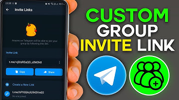 How To Create Custom Group Invite Link On Telegram