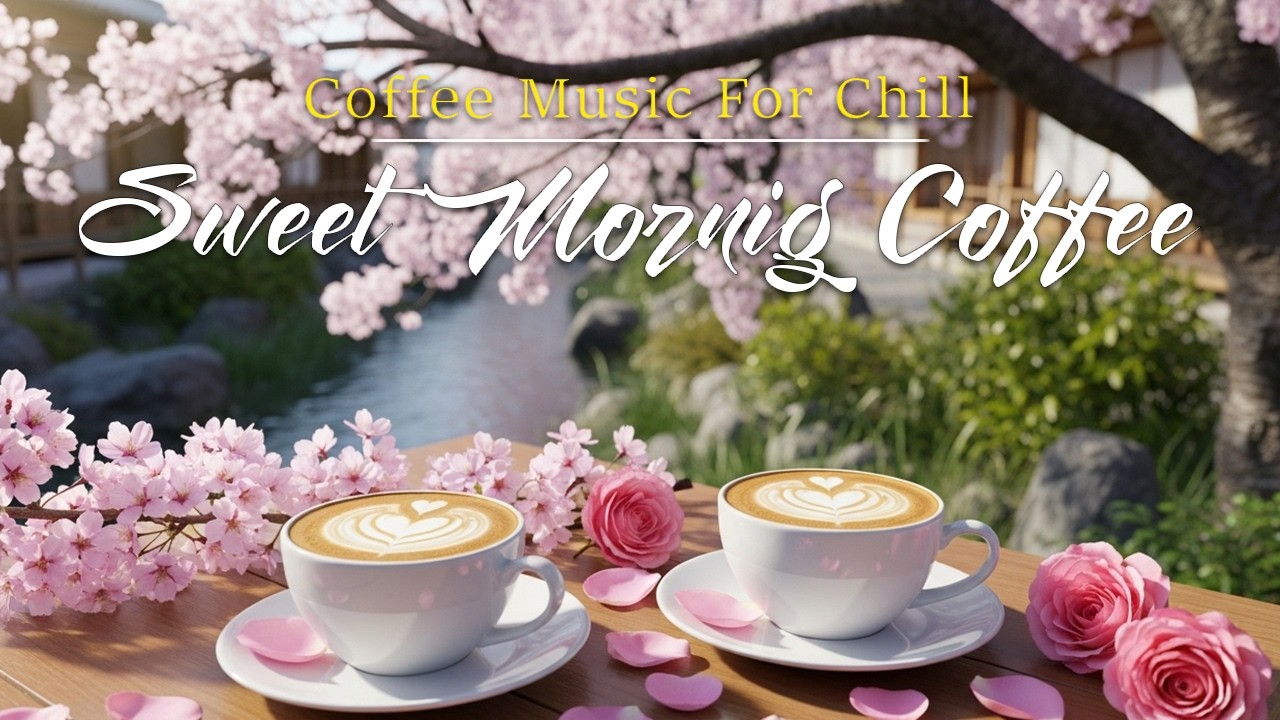 Sweet Morning Coffee Jazz ☕ Smooth Bossa Nova Instrumental Café Reading Vibes & Relax