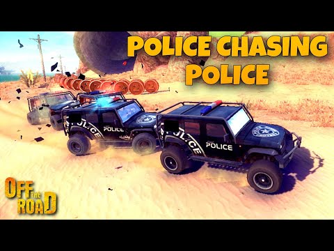 Driving Police Car In Front Of Police | Off The Road OTR - Offroad Car Driving Game Android Gameplay