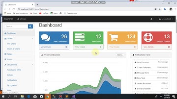 School Management System asp.net MVC Dashboard design 2 in vs 2017 part 3