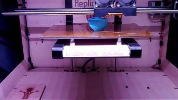 MakerBot Replicator 3D Printing a Vase Time Lapse Photography Captured by a Galaxy Nexus Android