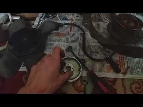 Замена подшипника основного