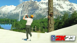THIS COURSE IS INSANE - Fantasy Course Of The Week #36 | PGA TOUR 2K23 Gameplay screenshot 5
