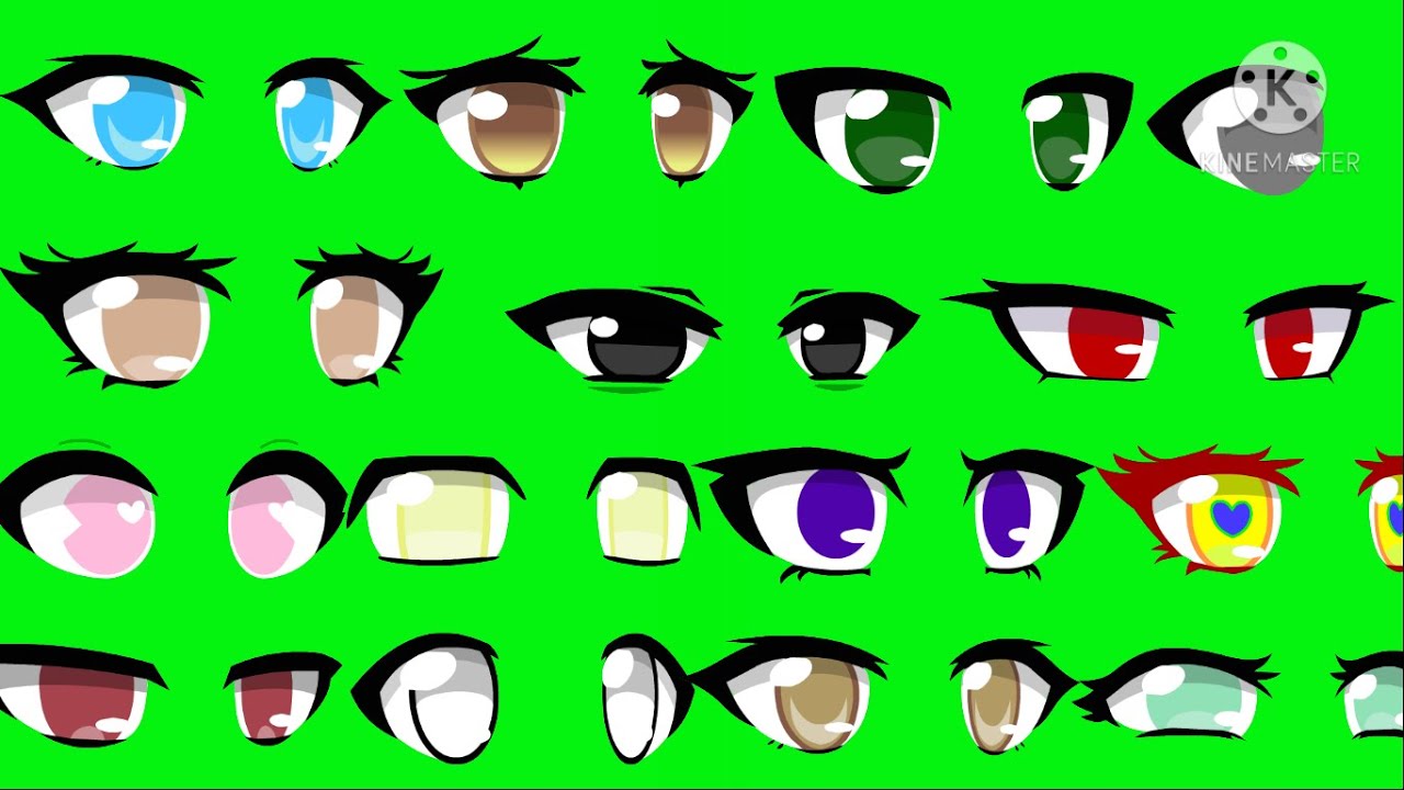Eyes blue like the Atlantic All Colors ! // Green Screen All Eyes