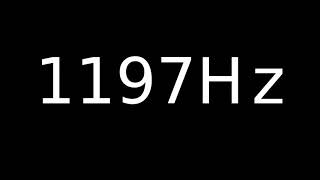 Speaker Sound Test 1197Hz