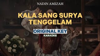 [KARAOKE] Nadin Amizah - Kala Sang Surya Tenggelam (ORIGINAL KEY)