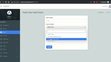 How to add bed?  - IUGALE | PG Management System