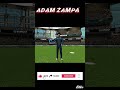 Adam Zampa ne liya zabardast wicket 🔥 | Amazing Spin Magic #cricket #shorts #australia #adamzampa
