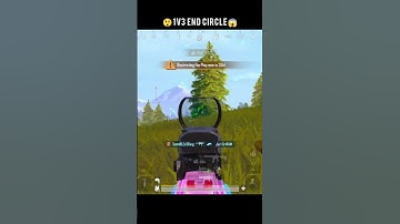 1v3 end circle 🔥 #shorts #bgmi #pubgmobile #shortvideo #shortsfeed #youtubeshorts #viral #gaming