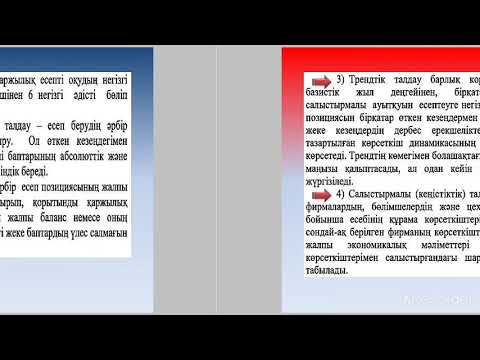 Бейне: Кәсіпорынға қаржылық талдау қалай жүргізіледі