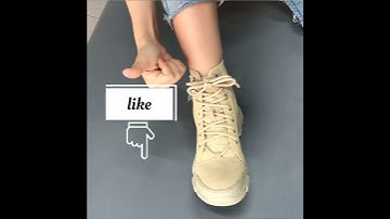 CÁCH BUỘC NƠ CHO DÂY GIÀY DÀI