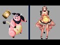 POKEMON CHARACTERS IN THEIR MALE AND FEMALE VERSION - POKEMON IN HUMAN VERSIONS