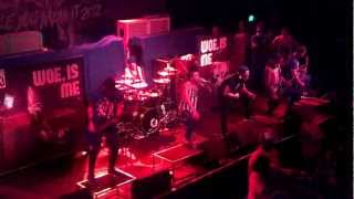 Woe, Is Me - Fame Over Demise live