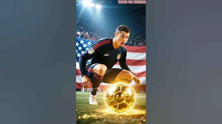 Ronaldo Found a Golden Ball… Then This Happened 😱⚽#ronaldo #messi #shorts