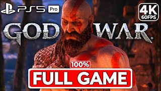 GOD OF WAR Gameplay Walkthrough Part 1 FULL GAME [4K 60FPS PS5 PRO] - No Commentary