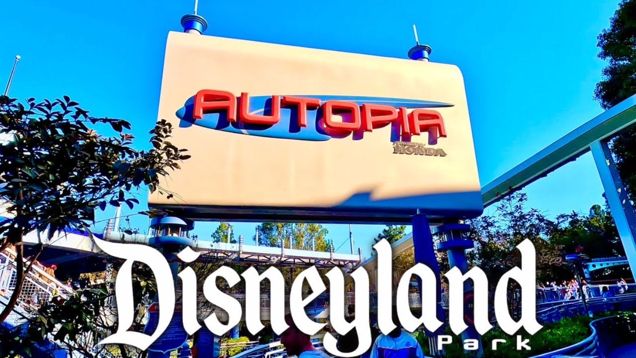 Autopia Full Ride at Disneyland Park - January 2025 [4K POV]