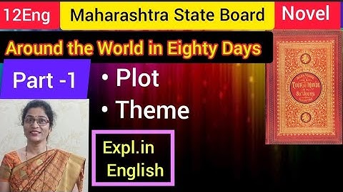 12Eng,Novel- Around the World in Eighty Days| Plot,Theme (in Eng), Presented by Nalini Lothe