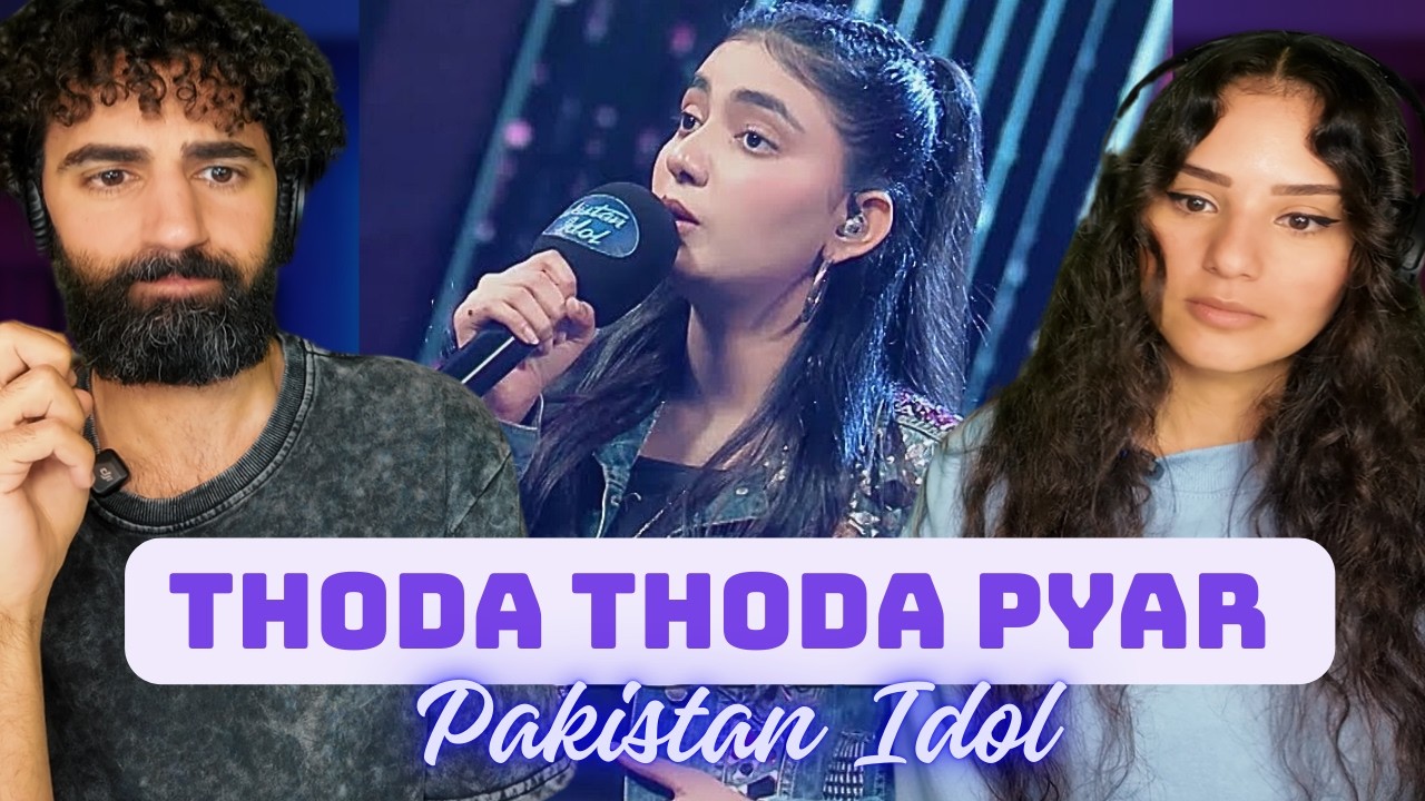 We react to Pakistan Idol | Tarab Nafees | “Thora Thora Pyar” | Gala Round