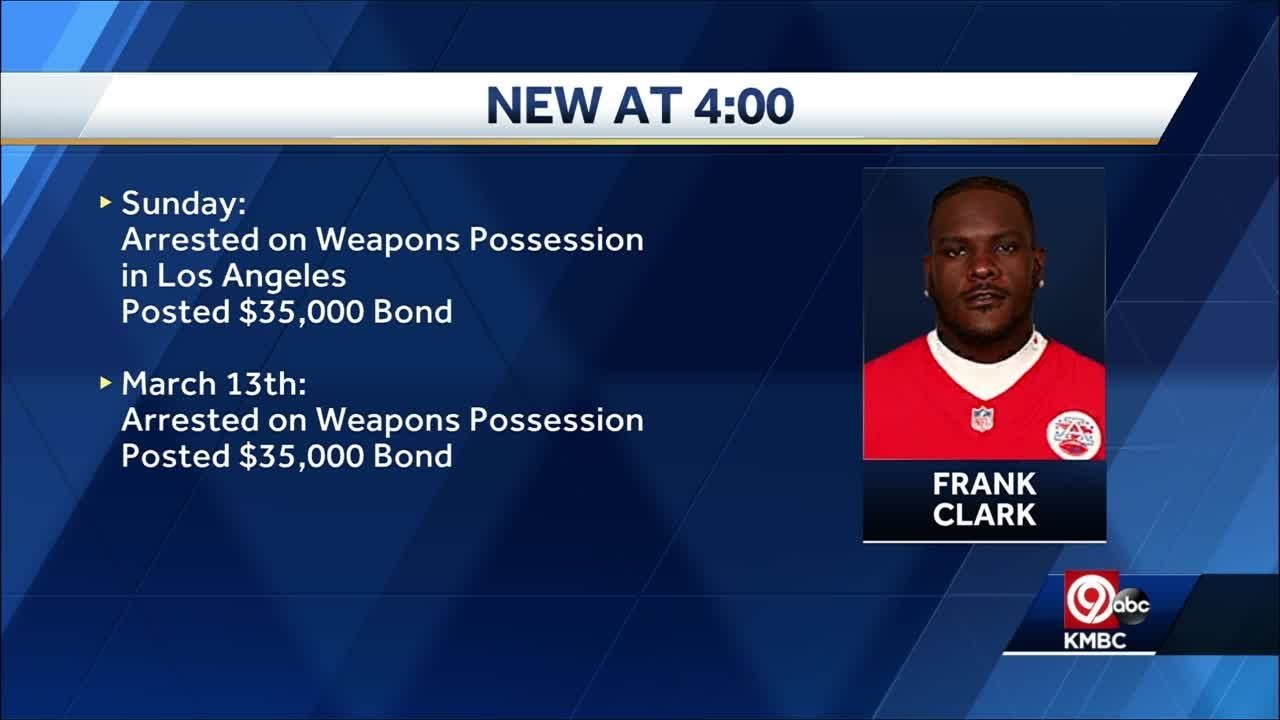 NFL reviewing arrest of Kansas City Chief Frank Clark