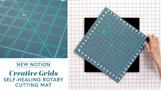 Creative Grids Self-Healing Rotating Rotary Cutting Mat 14" x 14" - #CGRMATR14 | Shabby Fabrics