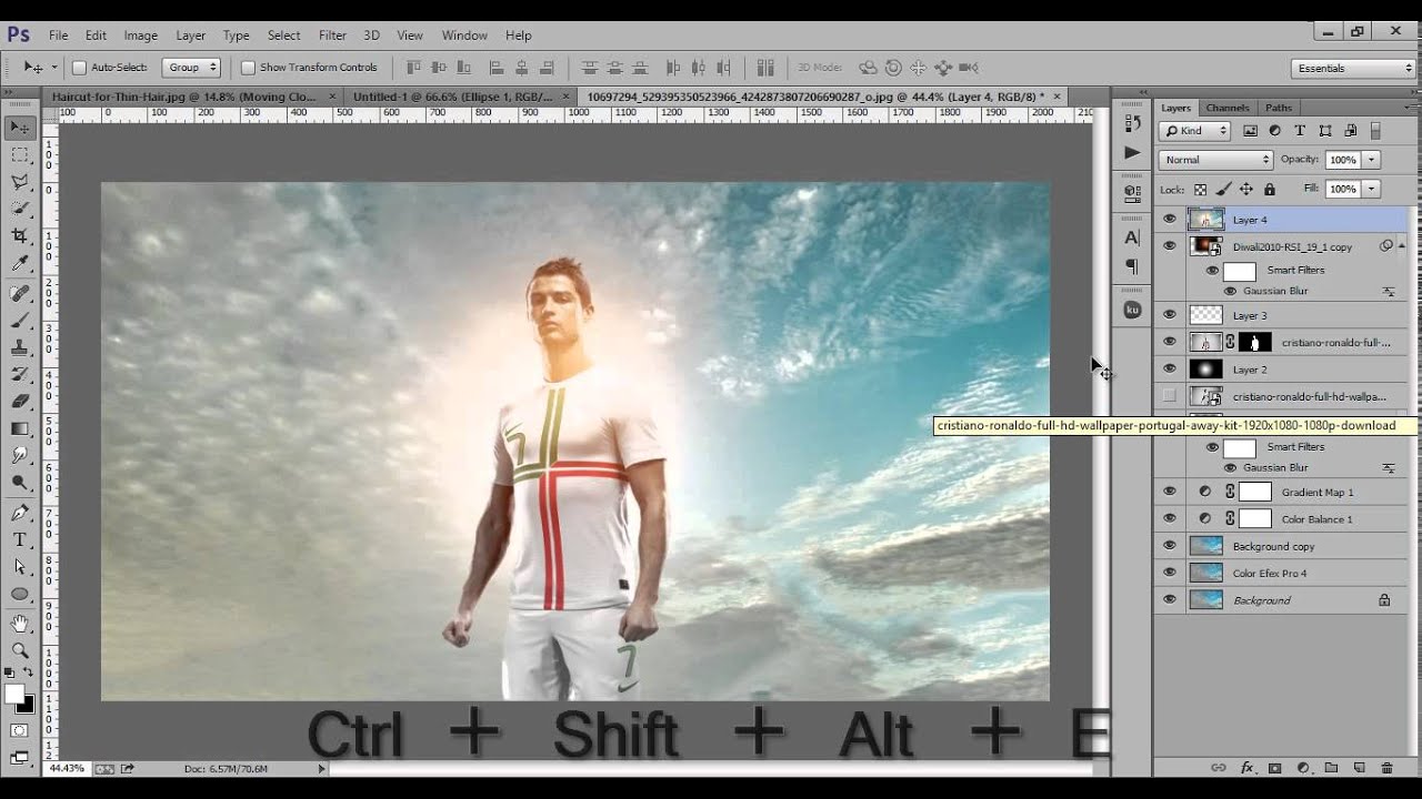 Photoshop CC Tutorial | Photo Manipulation | Remove Background and blending