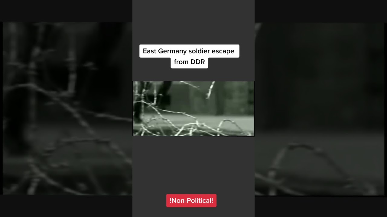 Germany soldier escape from Germany|