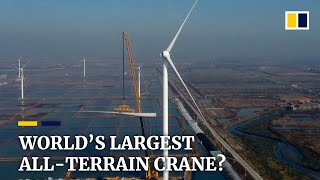 China Unveils What It Says Is The Worlds Largest All-Terrain Crane