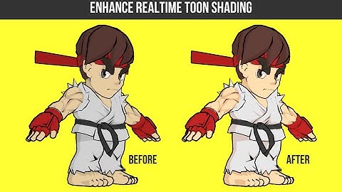 Blender: Enhance Realtime Toon Shading