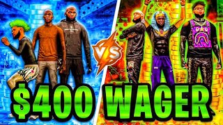NBA 2K21 WAGER OF THE YEAR! LEGEND VS LEGEND WAGER 400$ POT
