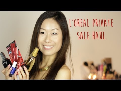 L'Oreal Haul | Private Sale | Viestelook