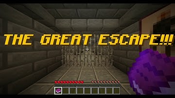 MINECRAFT - The Great Escape Map - Walkthrough