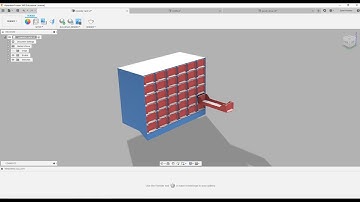 How to Create a drawer in fusion360