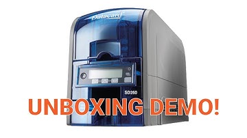 DATACARD SD SERIES UNBOXING AND START