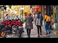 Iran Tehran Walking Tour on around the Monirieh Square Sports Equipment Walk 4k