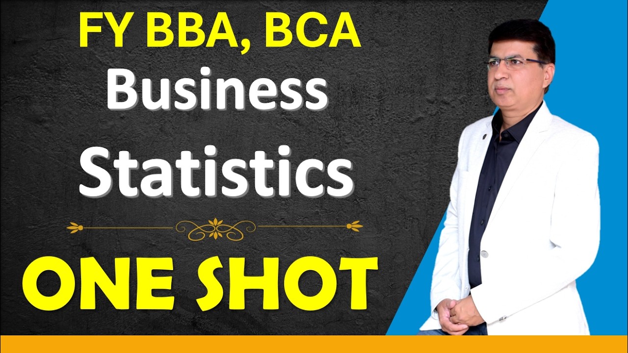 BBA, BCA Business Statistics | One Shot | Graphs, | Diagrams | Central ...