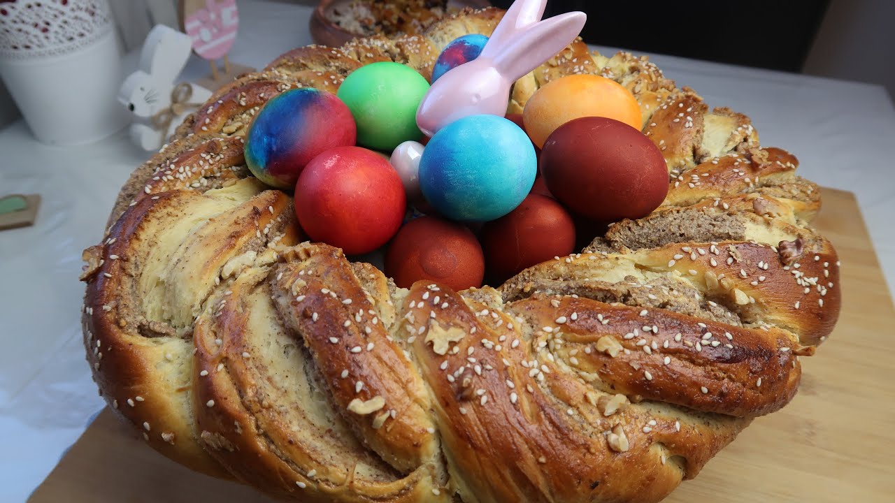 Osterkranz / Ostergebäck / Пасхальный Венок / Easter Bread | Bei Sona ...