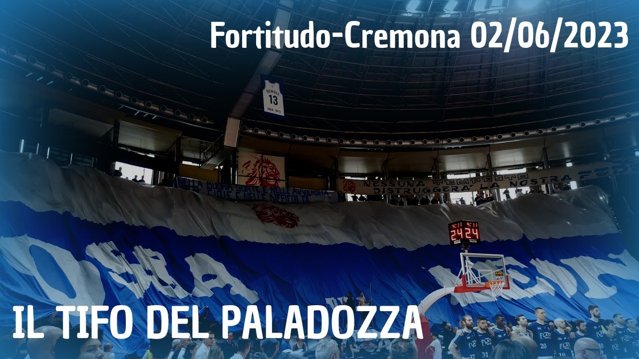 🏀 FORTITUDO-CREMONA 93-92 | Il tifo del Paladozza | 2 giugno 2023
