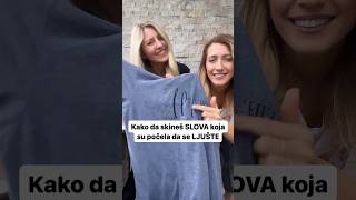 Kako Da Sa Majice Skineš Slova Koja Su Počela Da Se Ljušte