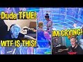 TFUE *CRIES OF LAUGHTER* getting xQc his FIRST WIN! - Fortnite Moments