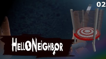 Hello Neighbor Gameplay Walkthrough Act 2 (V1.3) Trampoline Exit FULL GAME No Commentary