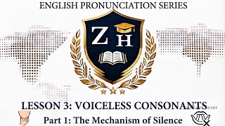 Lesson 3: Voiceless Consonants (Part 1) | IPA English Pronunciation | Zero to Hero Language Center 