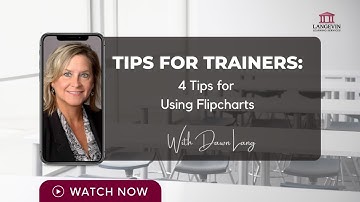 4 Tips for Using Flipcharts