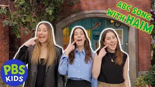 Sesame Street | HAIM Sings the Alphabet | PBS KIDS