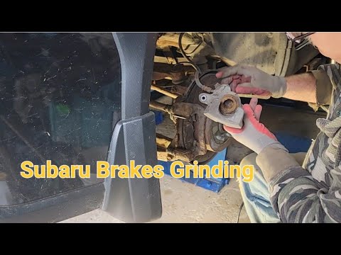 Subaru Brakes are Grinding - YouTube