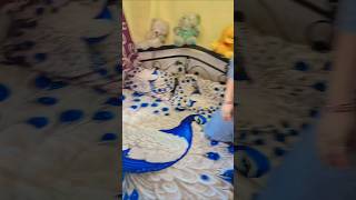 Beautiful bed sheet #reels