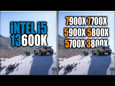 13600K vs 7900X vs 7700X vs 5900X vs 5800X vs 5700X vs 3800X Benchmarks | 15 Tests